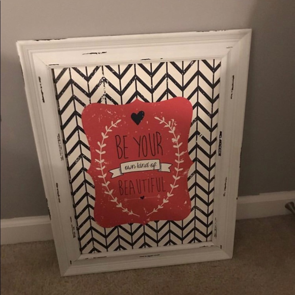 “Be your own kind of Beautiful” wall sign!